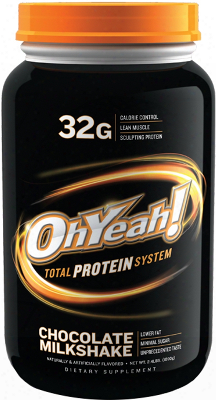 Iss Oh Yeah! Total Protein System - 2.4lbs Chocolate Milkshake