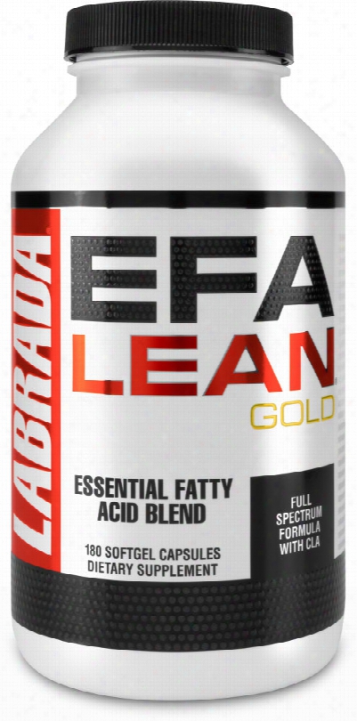 Labrada Nutrition Efa Lean Gold - 180 Softge L Capsules