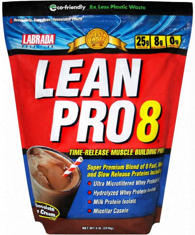 Labrada Nutrition Lean Pro8 - 5lb Chocolate Ice Cream