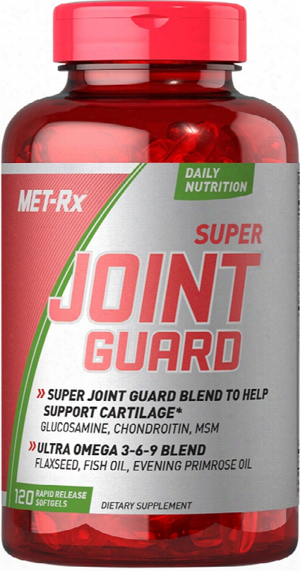 Met-rx Super Joint Guard - 120 Softgels