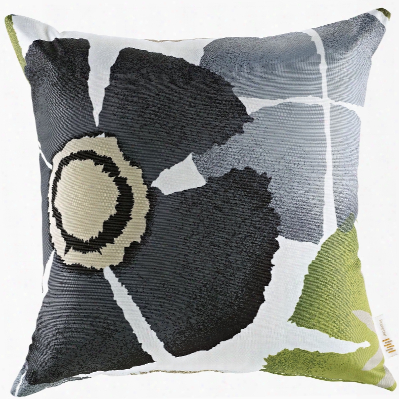 Modway Outdoor Patio Pillow In Botanical