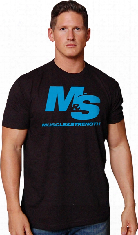 Muscle & Strength You Get Stronger T-shirt - Black Large