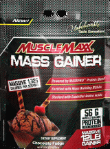 Musclemaxx Mass Gainer - 12lbs Chocolate Fudge