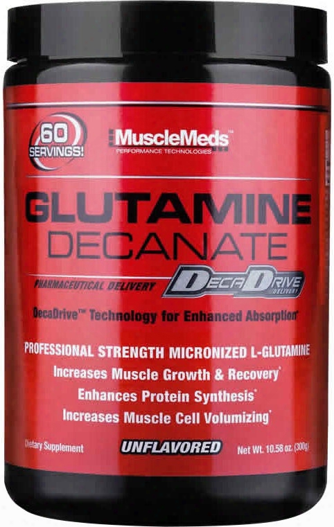 Musclemeds Glutamine Decanate - 300g