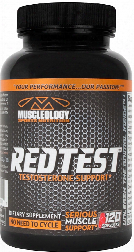 Muscleology Redtest - 120 Capsules