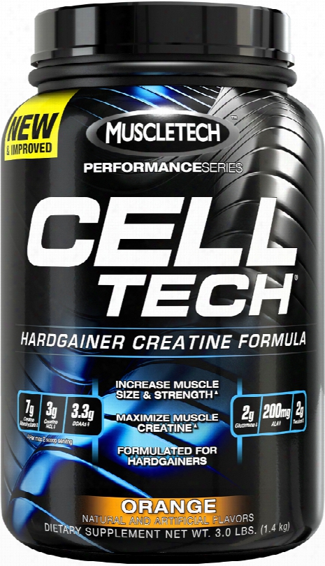 Muscletech Cell-tech - 3lbs Orange