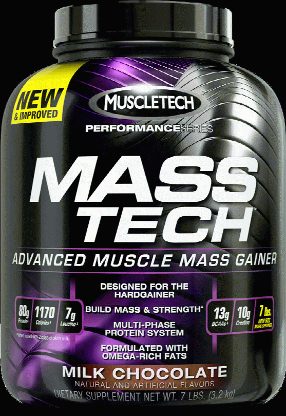 Muscletech Mass-tech - 7lbs Milk Chocolate