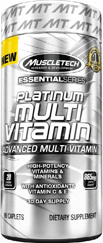 Muscletech Platinum Multivitamin - 90 Capsules