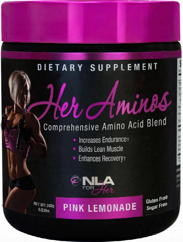 Nla For Her Her Aminos - 30 Servings Pink Lemonade