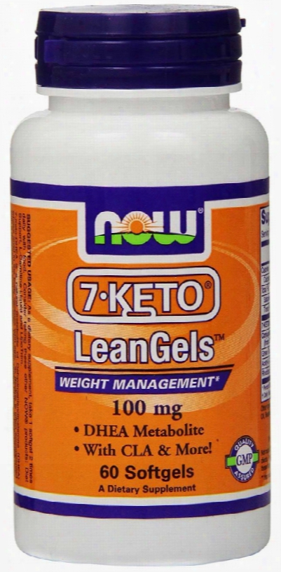 Now Foods 7-keto Leangels - 60 Softgels
