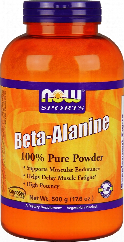 Now Foods Beta-alanine Powder - 500g