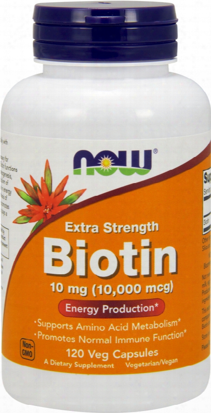 Now Foods Biotin - 120 Vcapsules