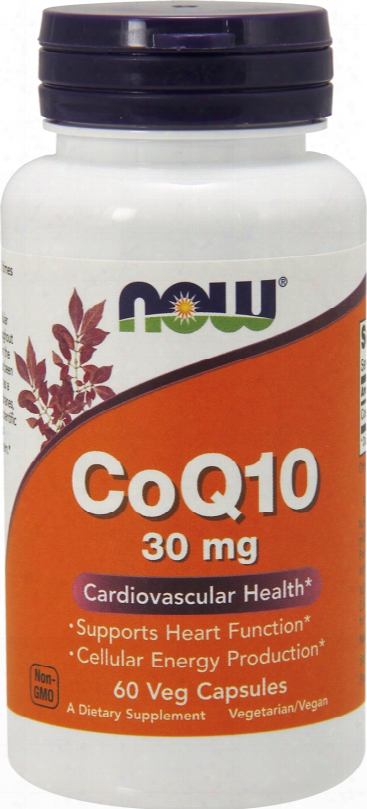 Now Foods Coq10 - 30mg/60 Vcapsules