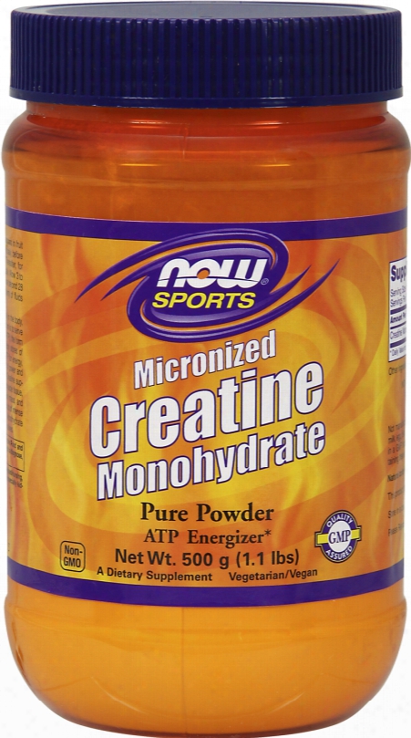 Now Foods Creatine Monohyddrate Powder - 600g