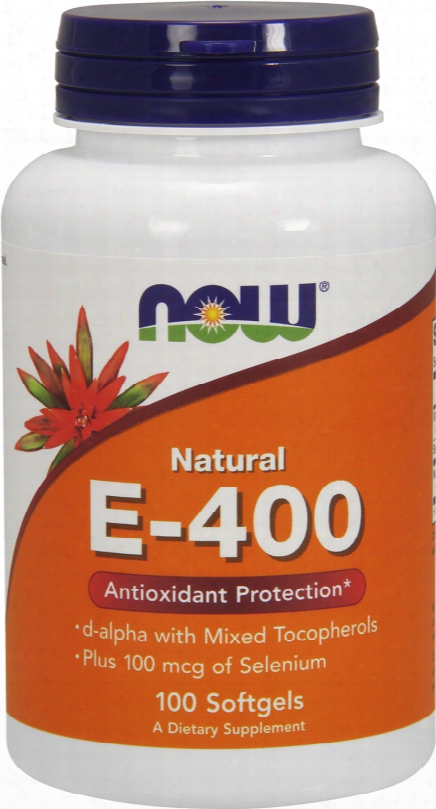 Now Foods E-400 - 100 Softgels