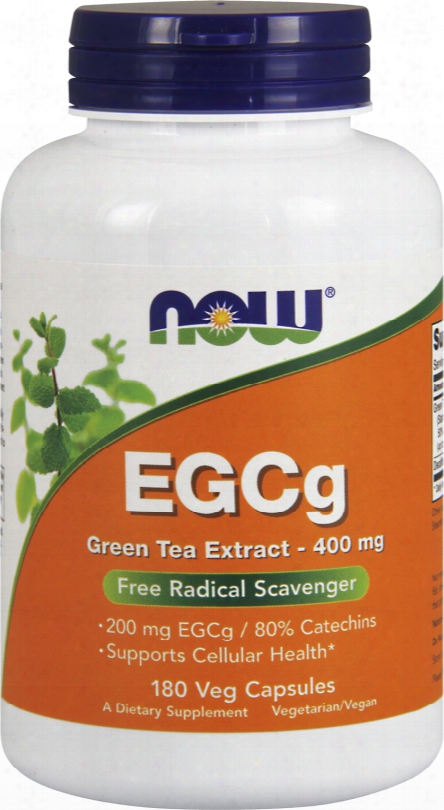 Now Foods Egcg - 180 Vcapsules