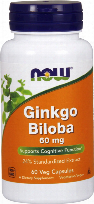 Now Foods Gikngo Biloba - 60 Vcapsules