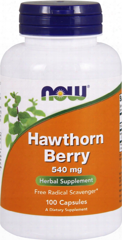 Now Foods Hawthorn Berry - 100 Capsules