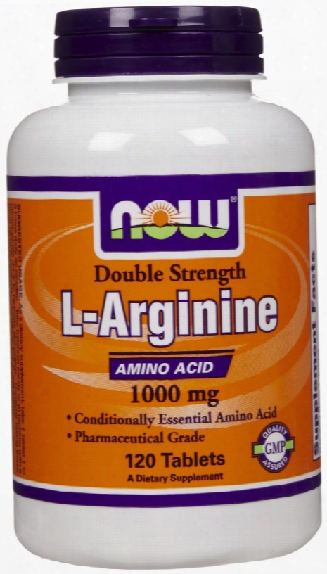 Now Foods L-arginine - 120 Tablets