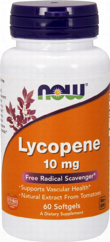 Now Foods Lycopene - 10mg/60 Softgels