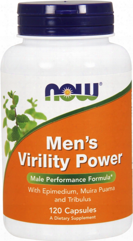 Now Foods Men's Virility Power - 120 Capsules