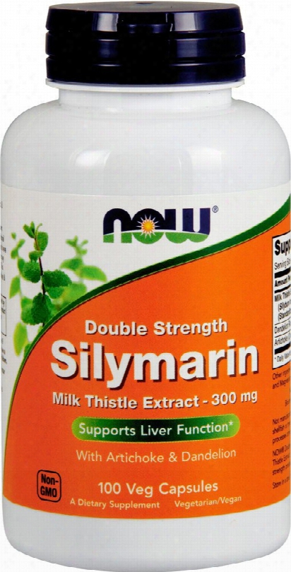 Now Foods Silymarin (milk Thistle Extract) - 300mg/100 Vcapsules