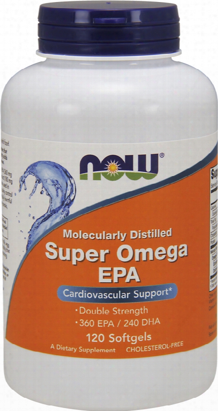 Now Foods Super Epa - 120 Softgels