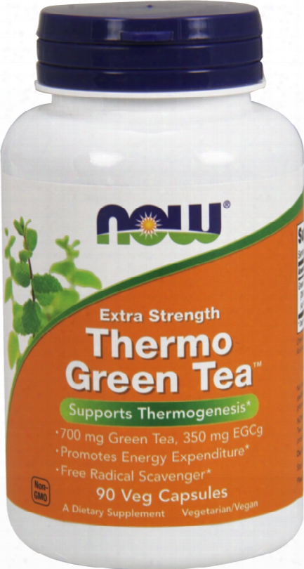 Now Foods Thermo Green Tea - 90 Vcapsules