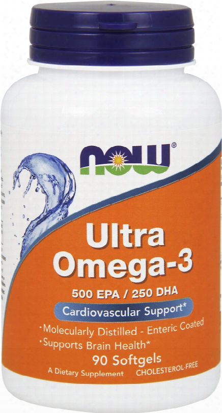 Now Foods Ultra Omega-3 - 90 Softgels