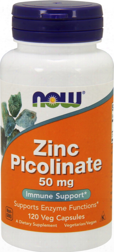 Now Foods Zinc Picolinate - 120 Capsules