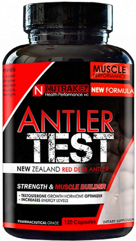 Nutrakey Antler Test - 120 Capsules