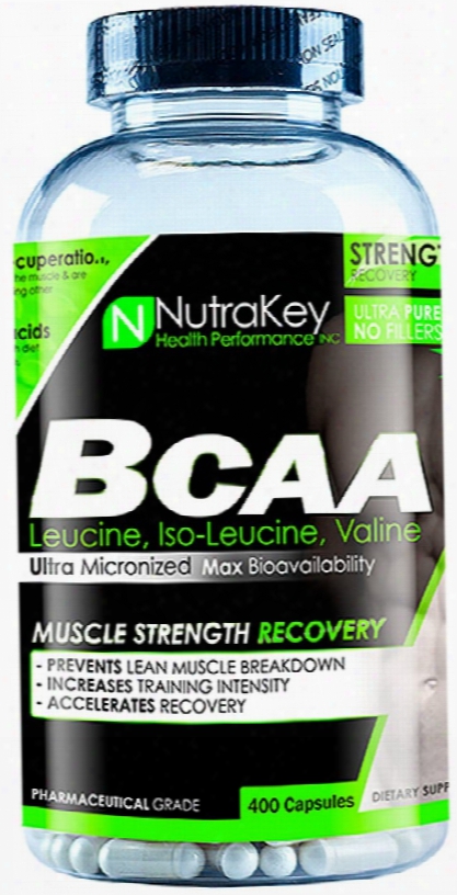 Nutrakey Bcaa - 400 Capsules