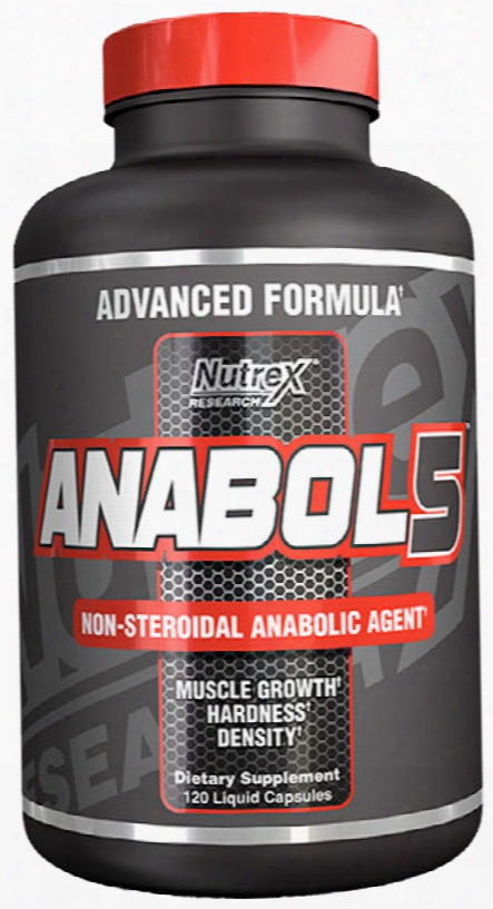 Nutrex Anabol-5 - 120 Liquid Capsules