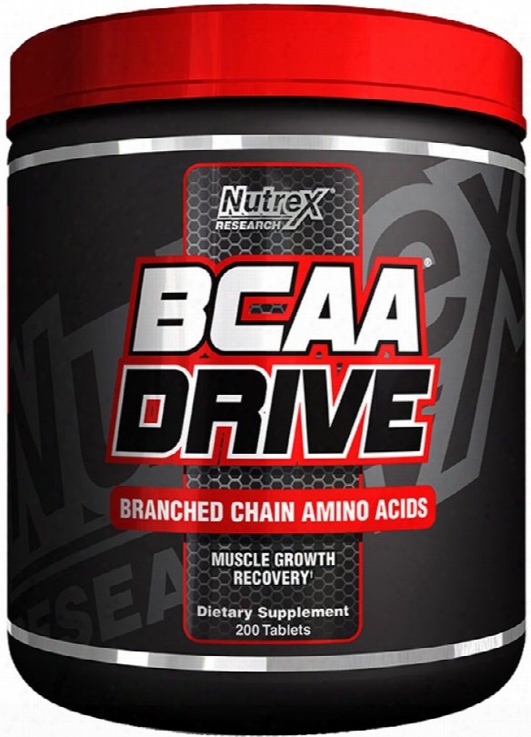 Nutrex Bcaa Drive  Black - 200 Tablets