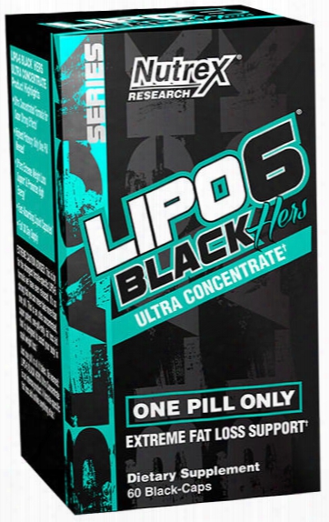 Nutrex Lipo-6 Black Hers Ultra Concentrate - 60 Capsules