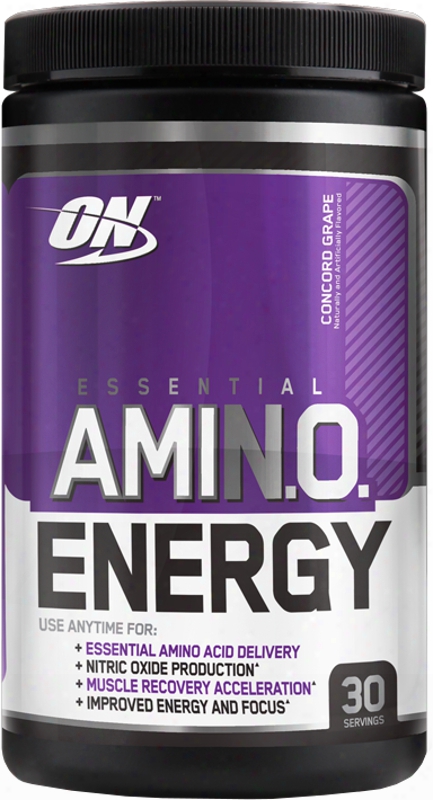 Optimum Nutrition Amino Energy - 30 Servinngs Concord Grape