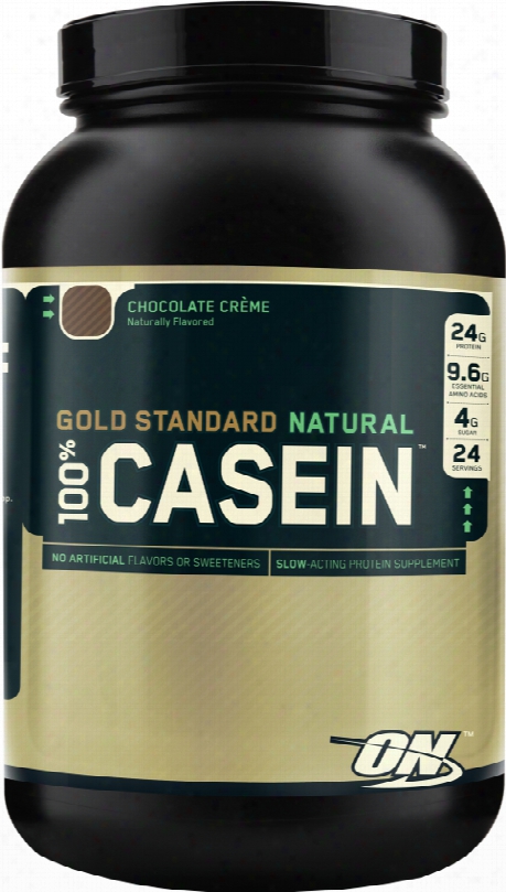 Optimum Nutrition Gold Standard Natural 100% Casein - 2lbs Chocolate C