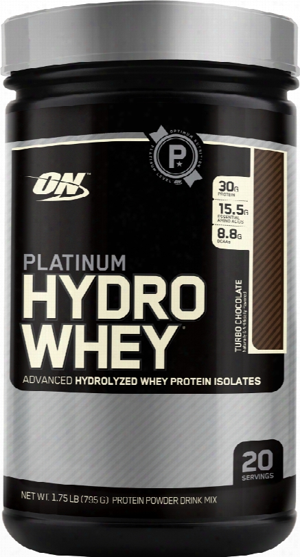 Optimum Nutrition Platinum Hydrowhey - 1.75lbs Turbo Chocolate