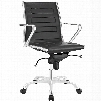 Ascend Mid Back Office Chair in Black