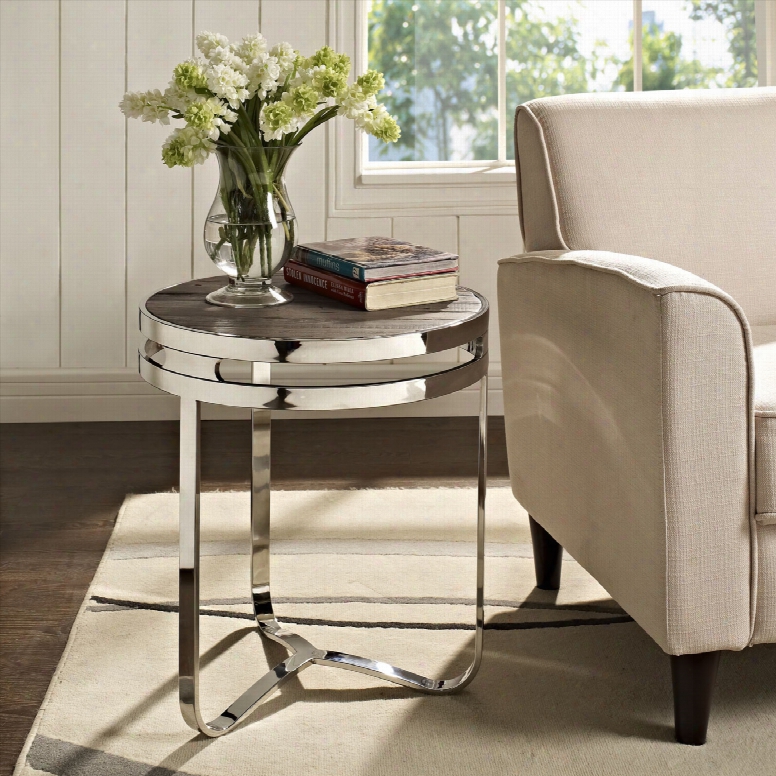 Provision Wood Tpo Side Table In Brown