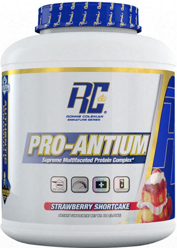 Ronnie Coleman Signature Series Pro-antium - 5.6lbs Strawberry Shortca