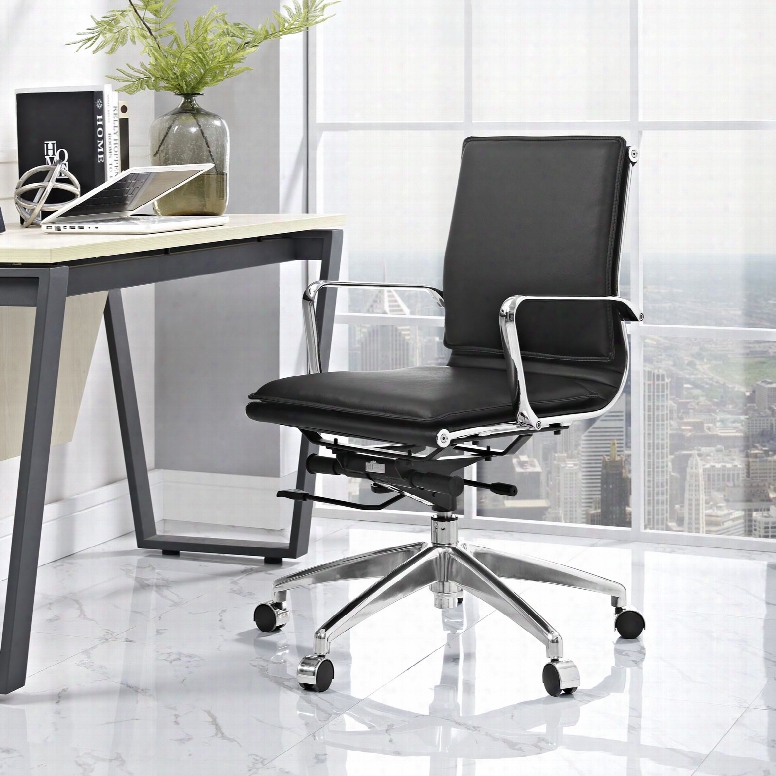 Sage Mid Back Office Chair In Black