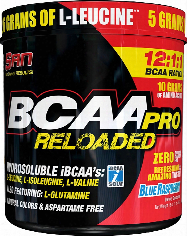 San Bcaa Pro Reloaded - 10 Servings Blue Raspberry