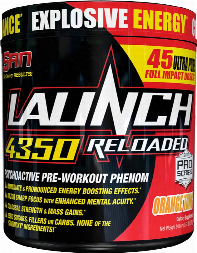 San Launch 4350 Reloaded - 45 Servings Orange Tang