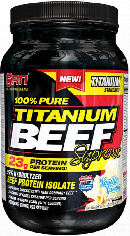 San Titanium Beef Supreme - 2lbs Vanilla Cream