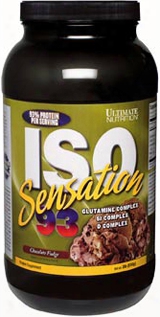 Ultimate Nutrition Iso Sensatio N93 - 2lbs Chocolate Fudge