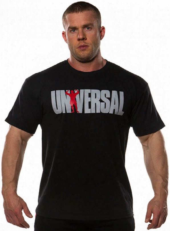 Universal Clothing & Gear Logo T-shirt Black - Black Large
