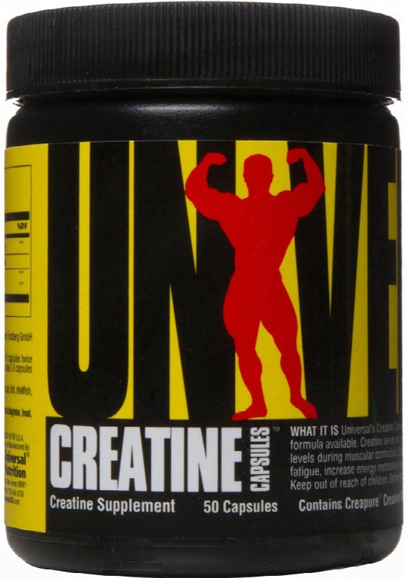 Universal Nutrition Creatine Capsules - 50 Capsues