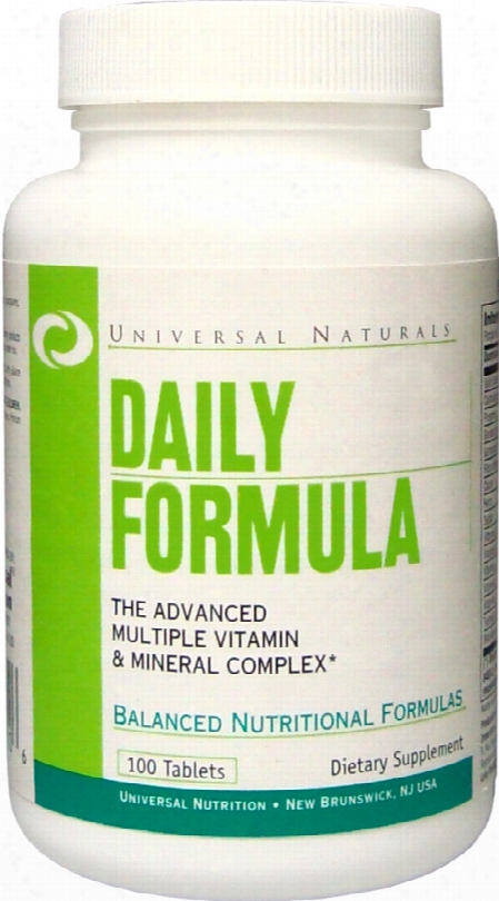 Universal Nutrition Daily Formula - 100 Tablets