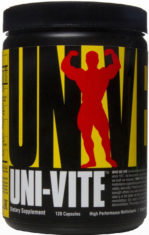 Universal Nutrition Uni-vite - 120 Capsules